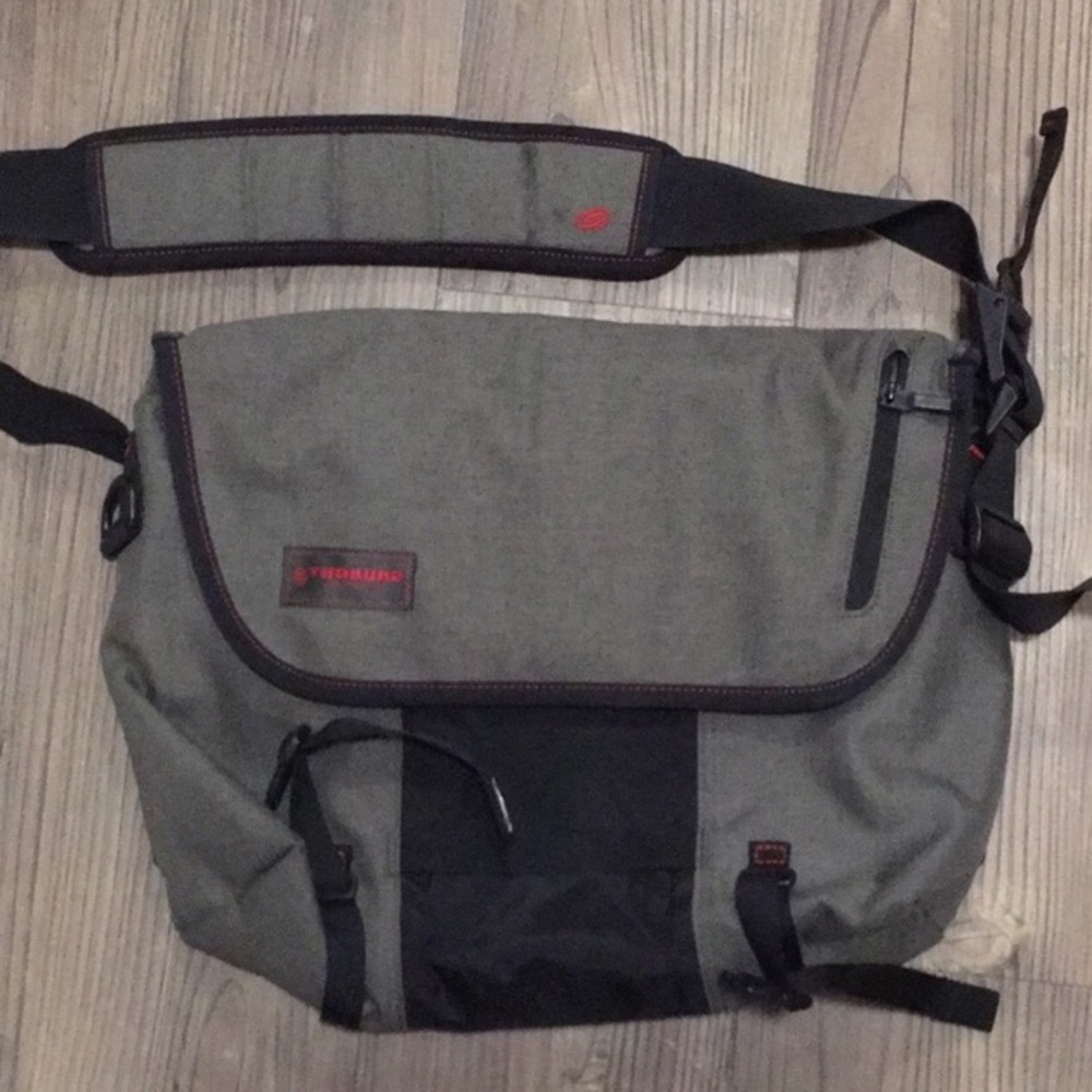 Timbuk2 Small Tweed Messenger Bag-EUC